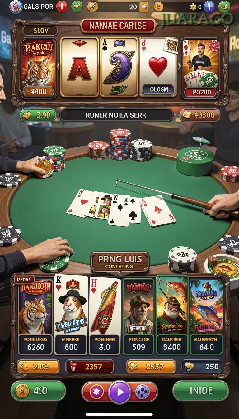Cuplikan layar HIT9 — menu navigasi